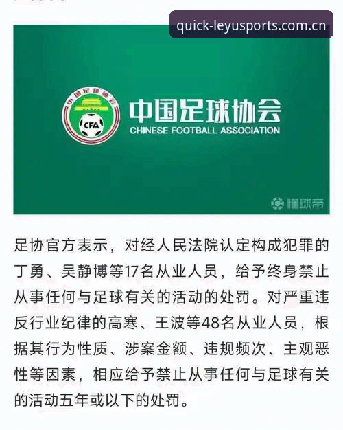 中国足协第三批禁足名单全面解析：17人终身禁赛背后的行业警示